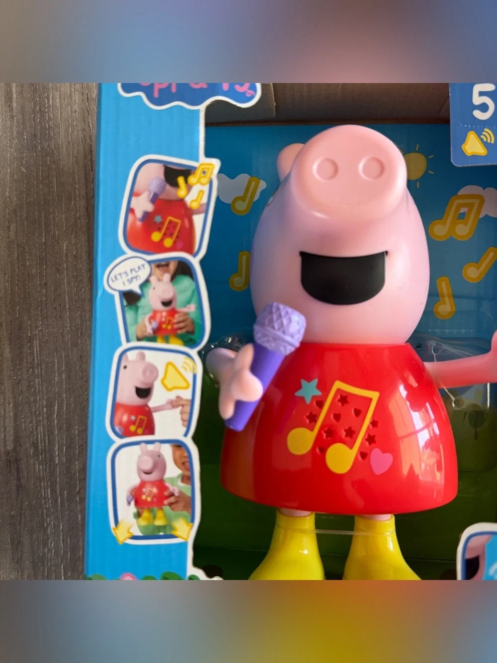 New peppa pig toy bundle